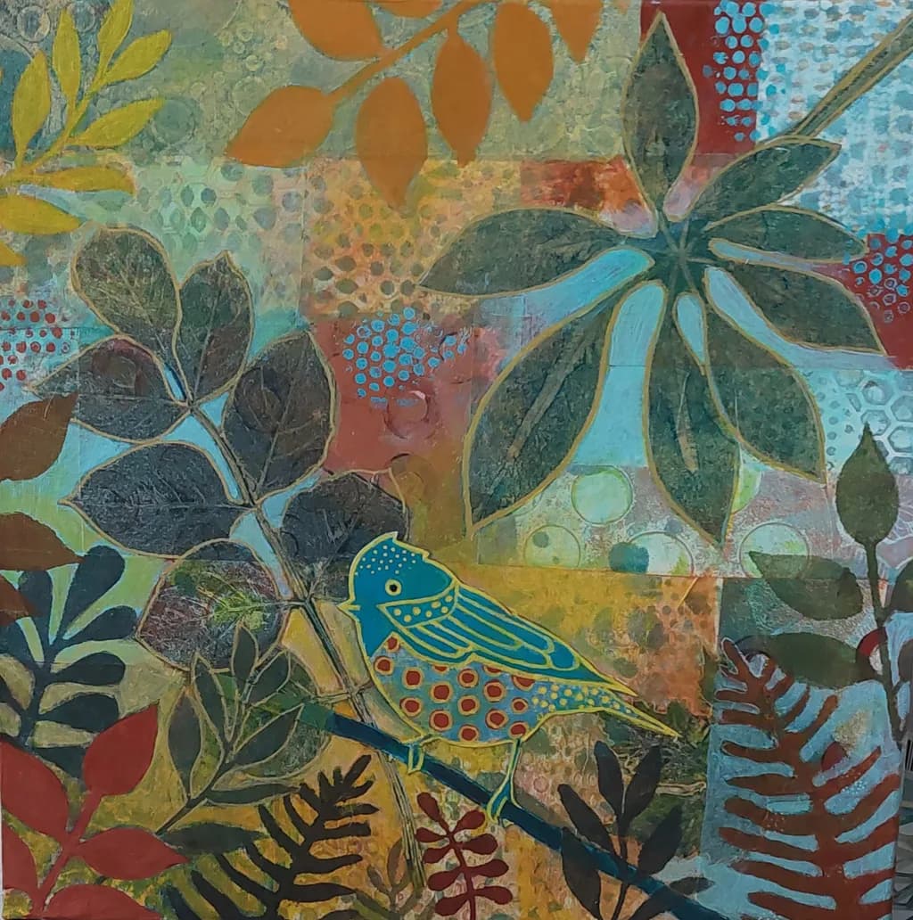 Forest Mosaic Bird