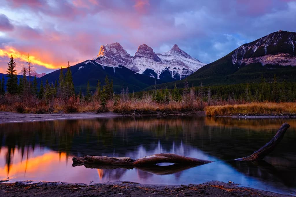 Three Sisters Reflection