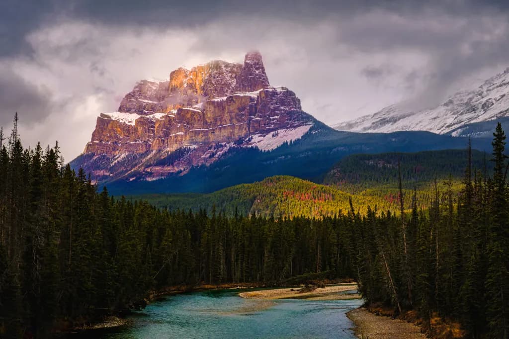 Banff Castle Mountain