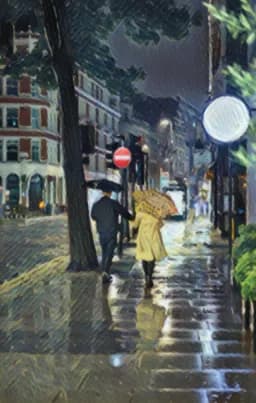 Rainlit Stroll