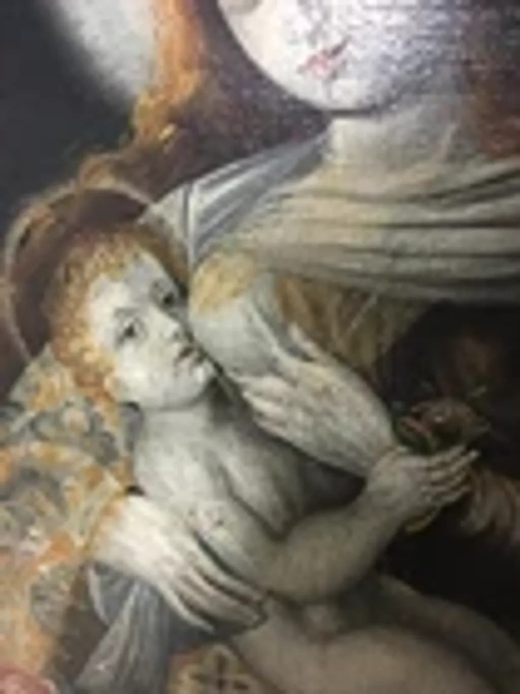 Mother and Child Embrace
