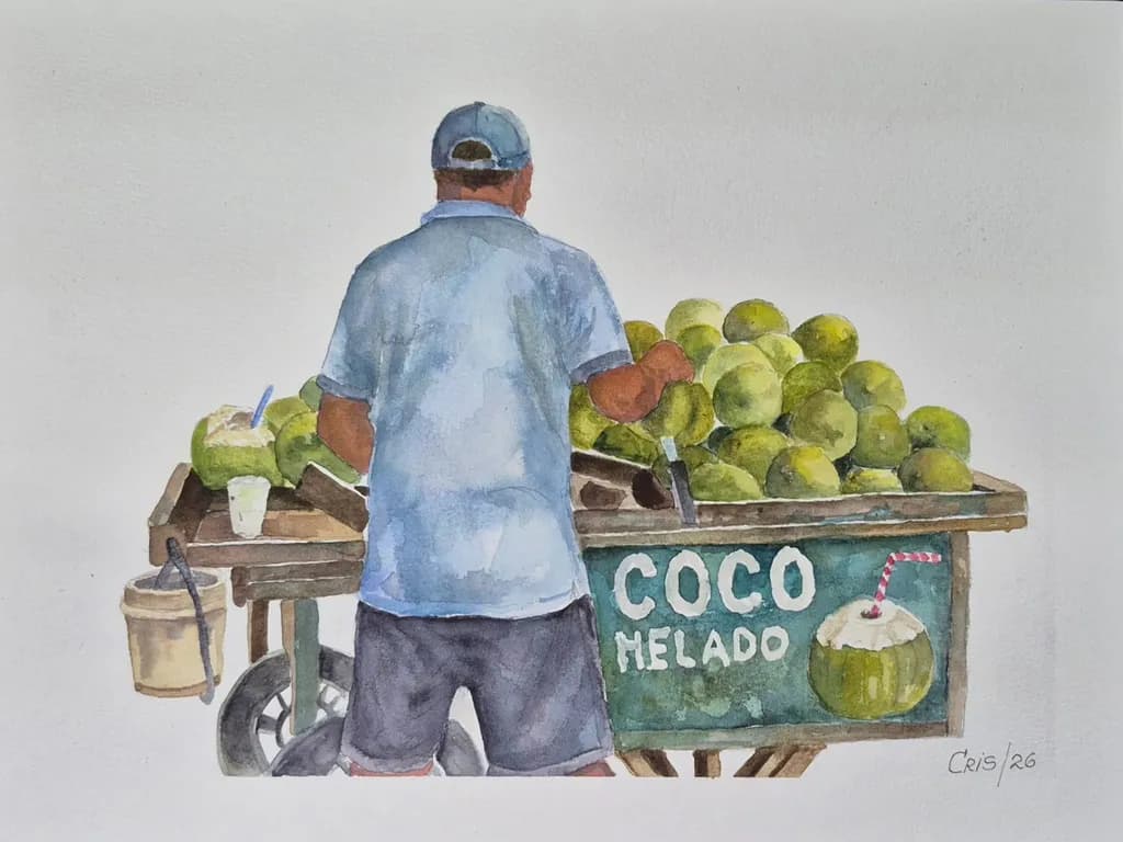 Coco Helado Vendor