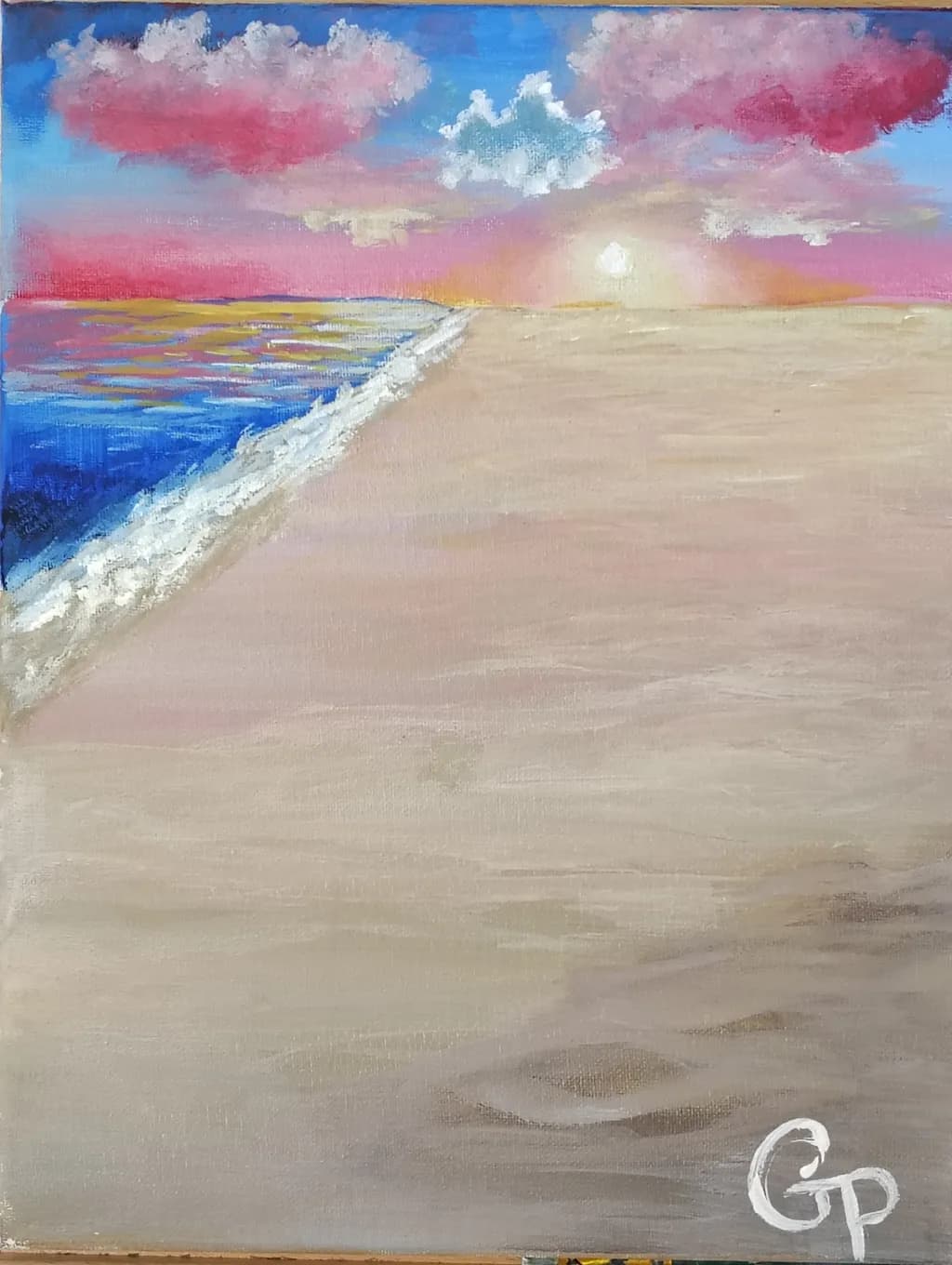 Sunset Shoreline