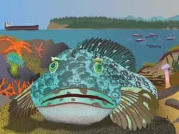 Lingcod Mug