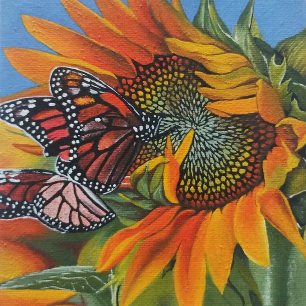 Sunlit Monarch