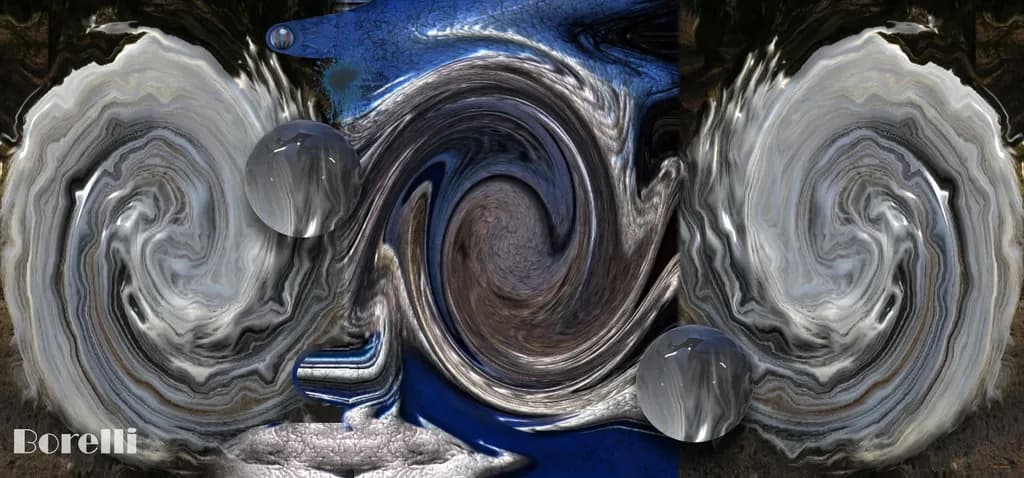 Swirling Reflections