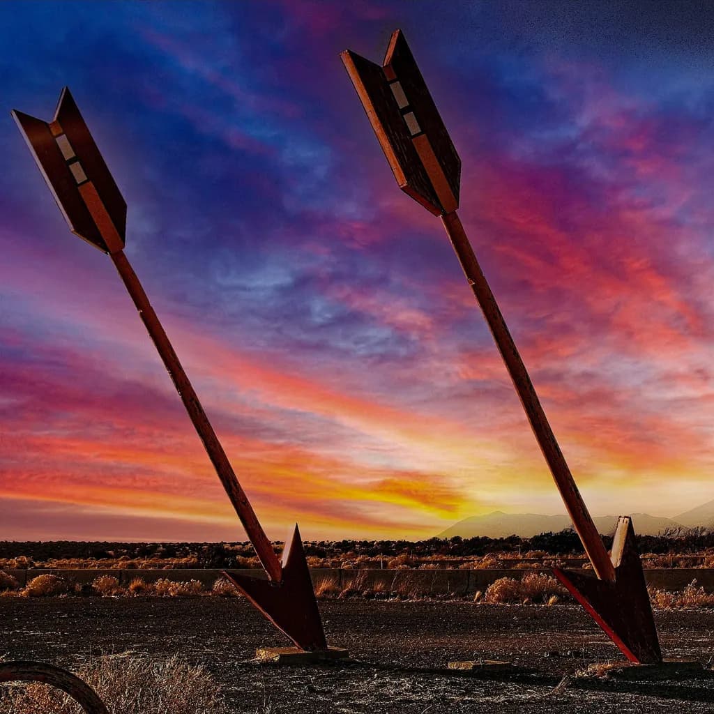 Arrows Against Sunset