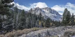 Snow Dusting Sierras