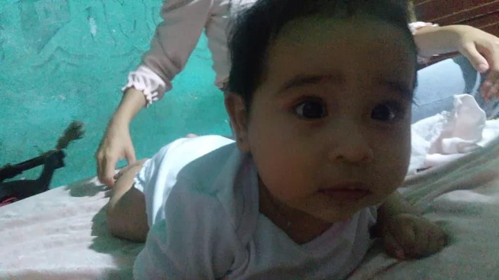 Curious Infant Closeup