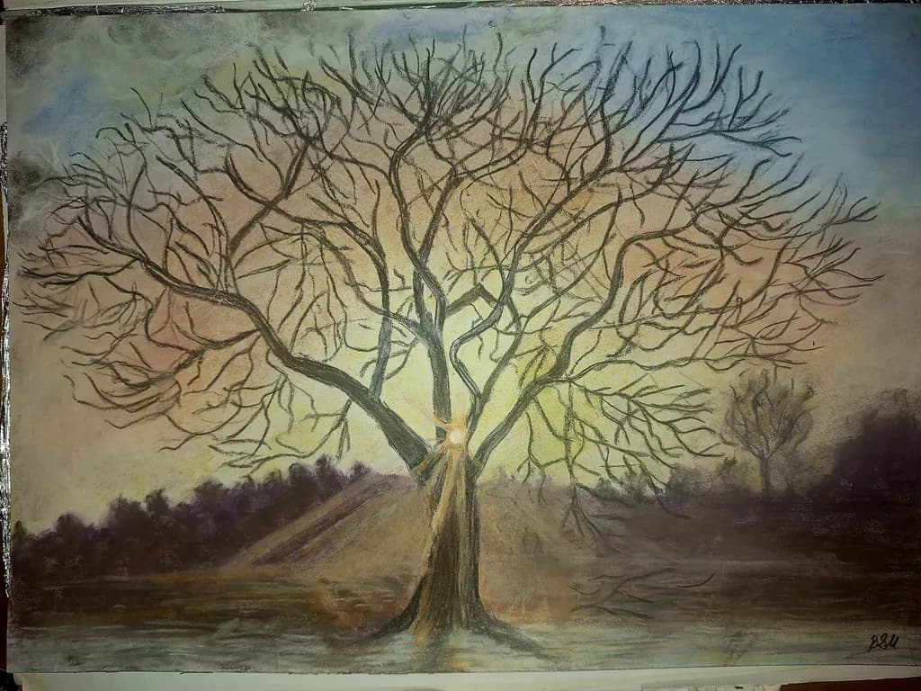 Bare Branches Glow