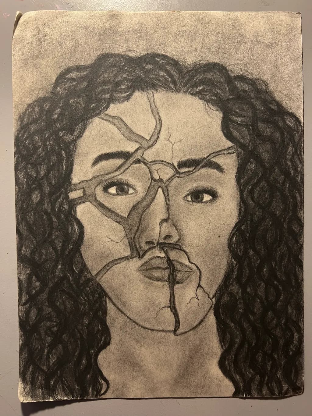 Cracked Portrait
