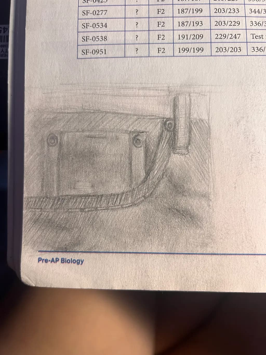 Mechanical Object Sketch