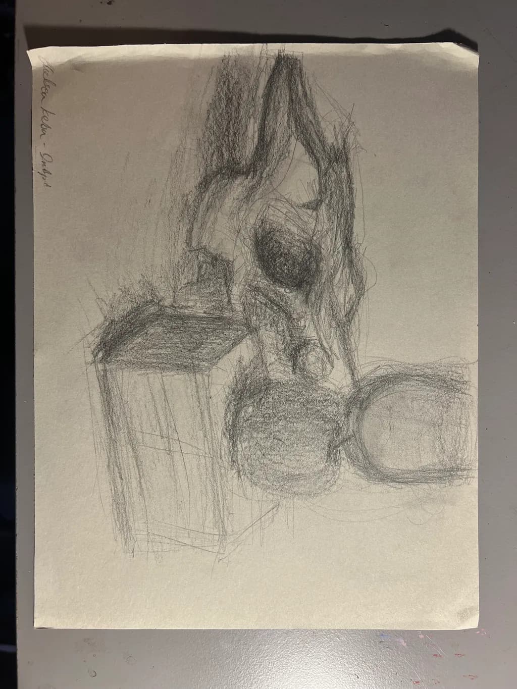 Still Life with Skull and Vase