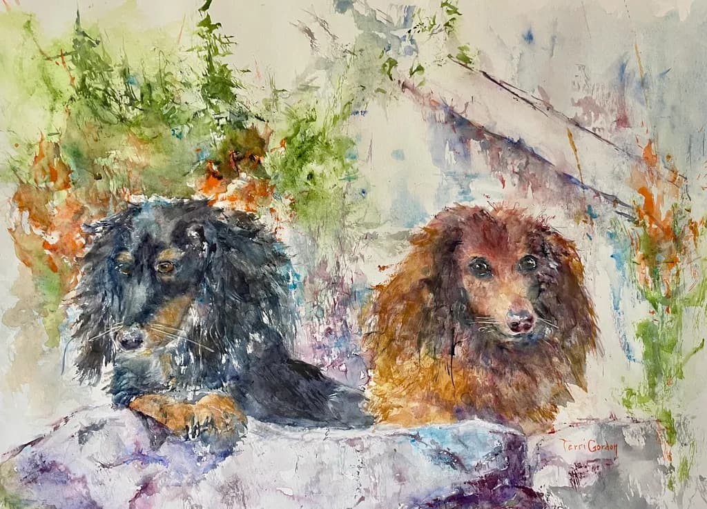 Dachshund Duo