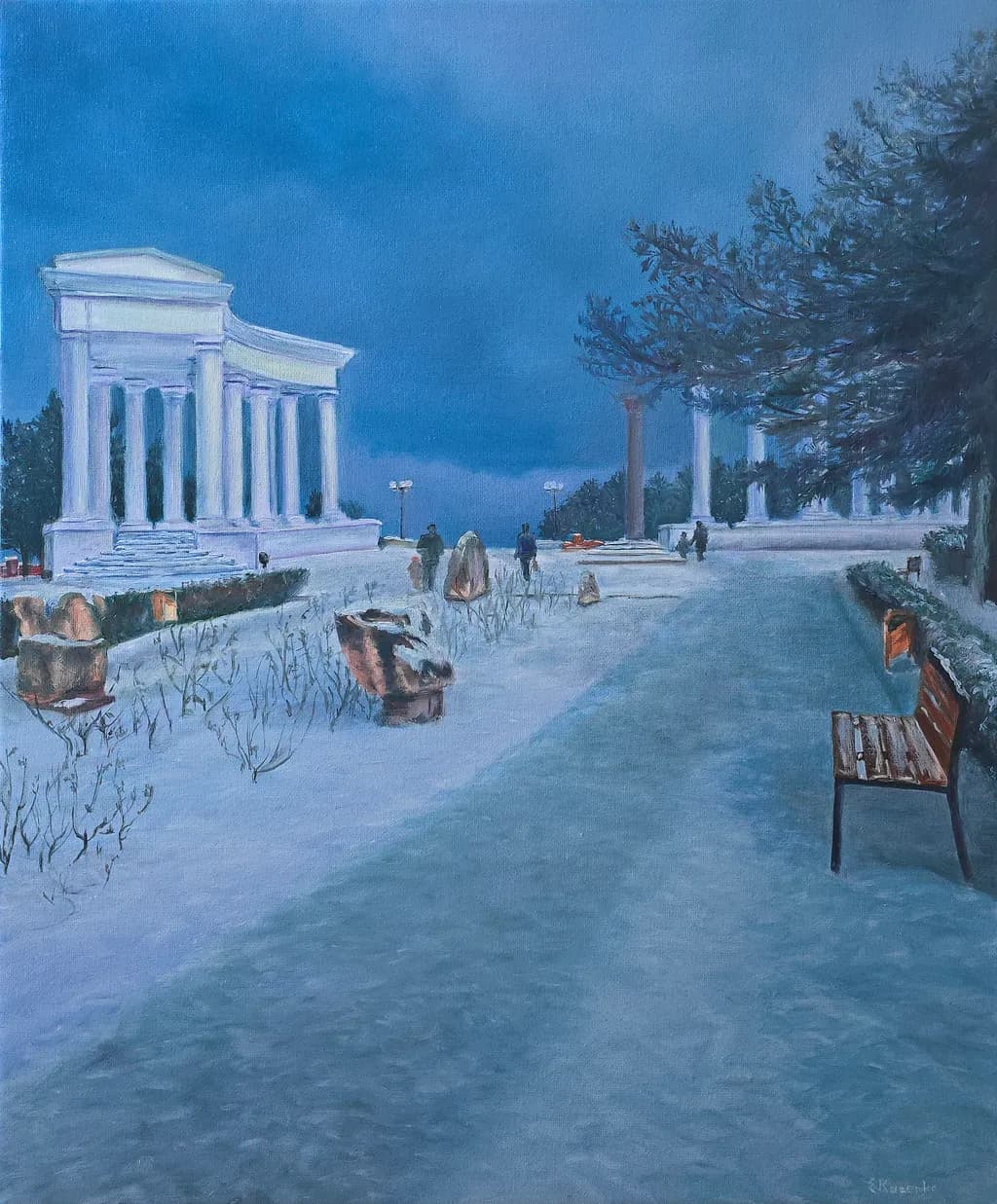 Vorontsov Palace Snow