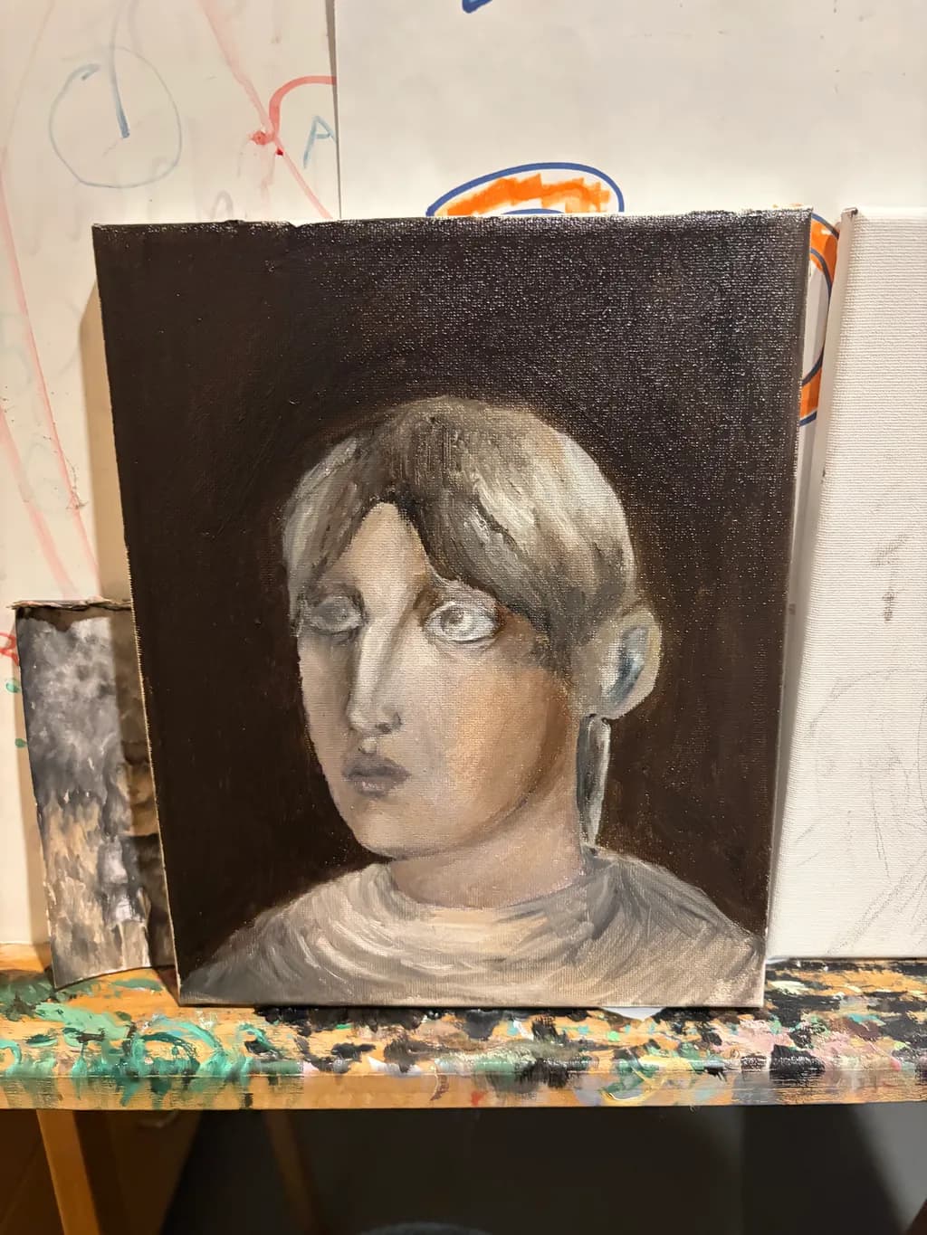 Portrait in Shadow
