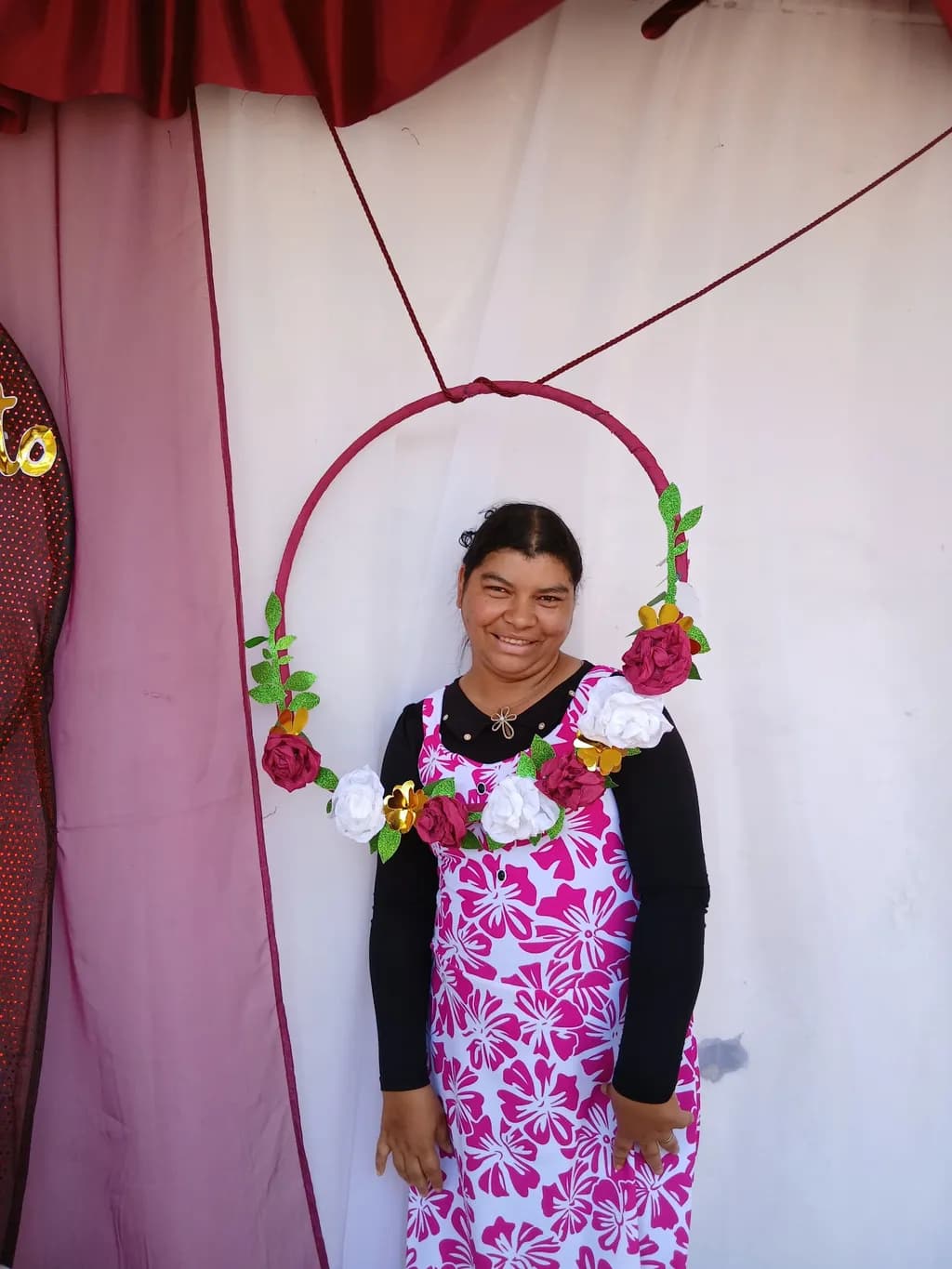 Floral Celebration Smile