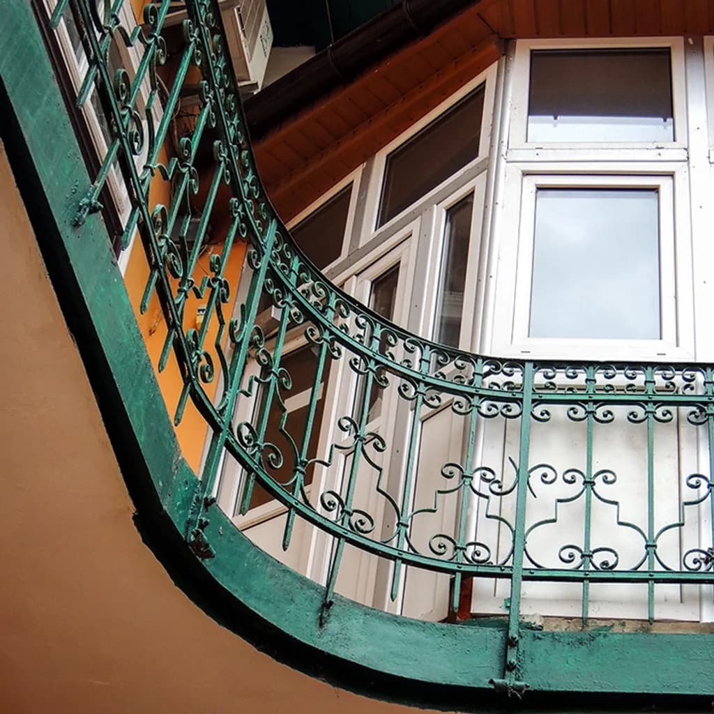 Curved Ironwork