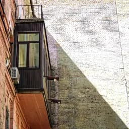 Brick Balcony Shadow
