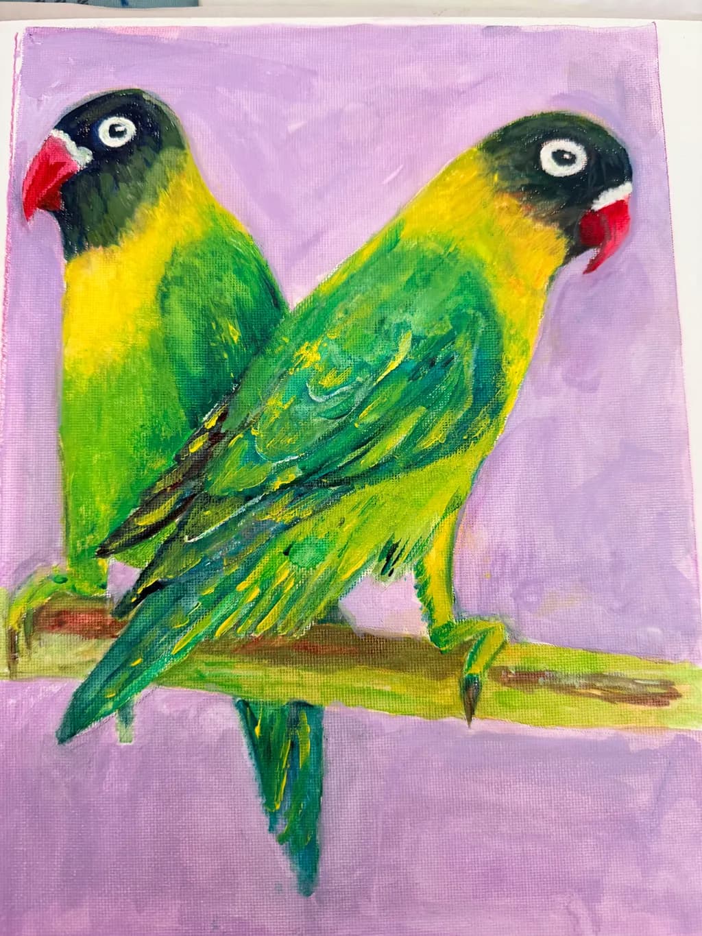 Back-to-Back Parrots