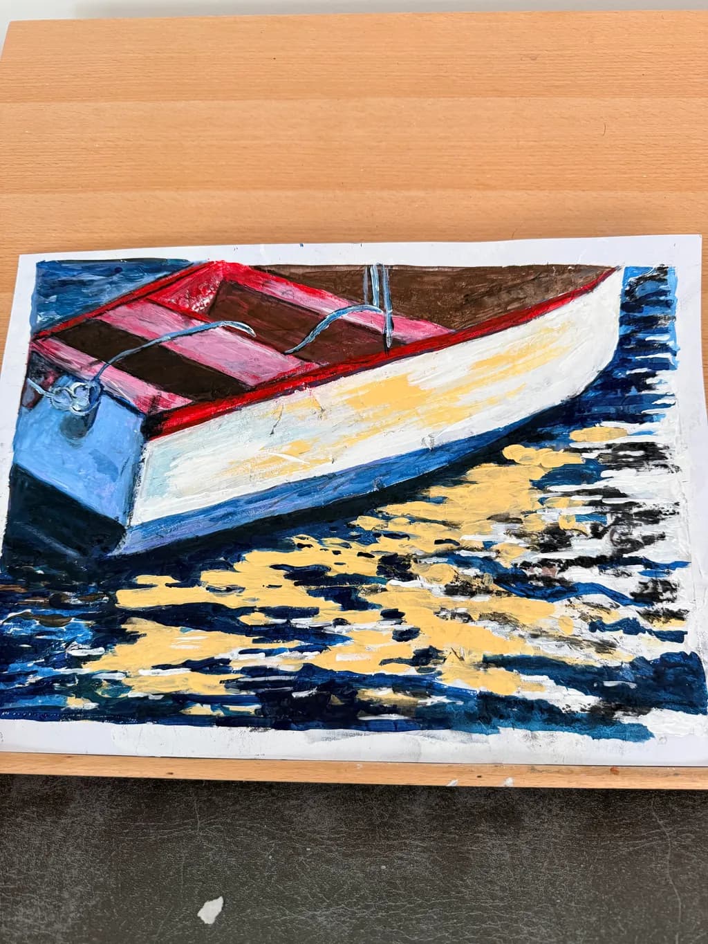 Rowboat Reflection