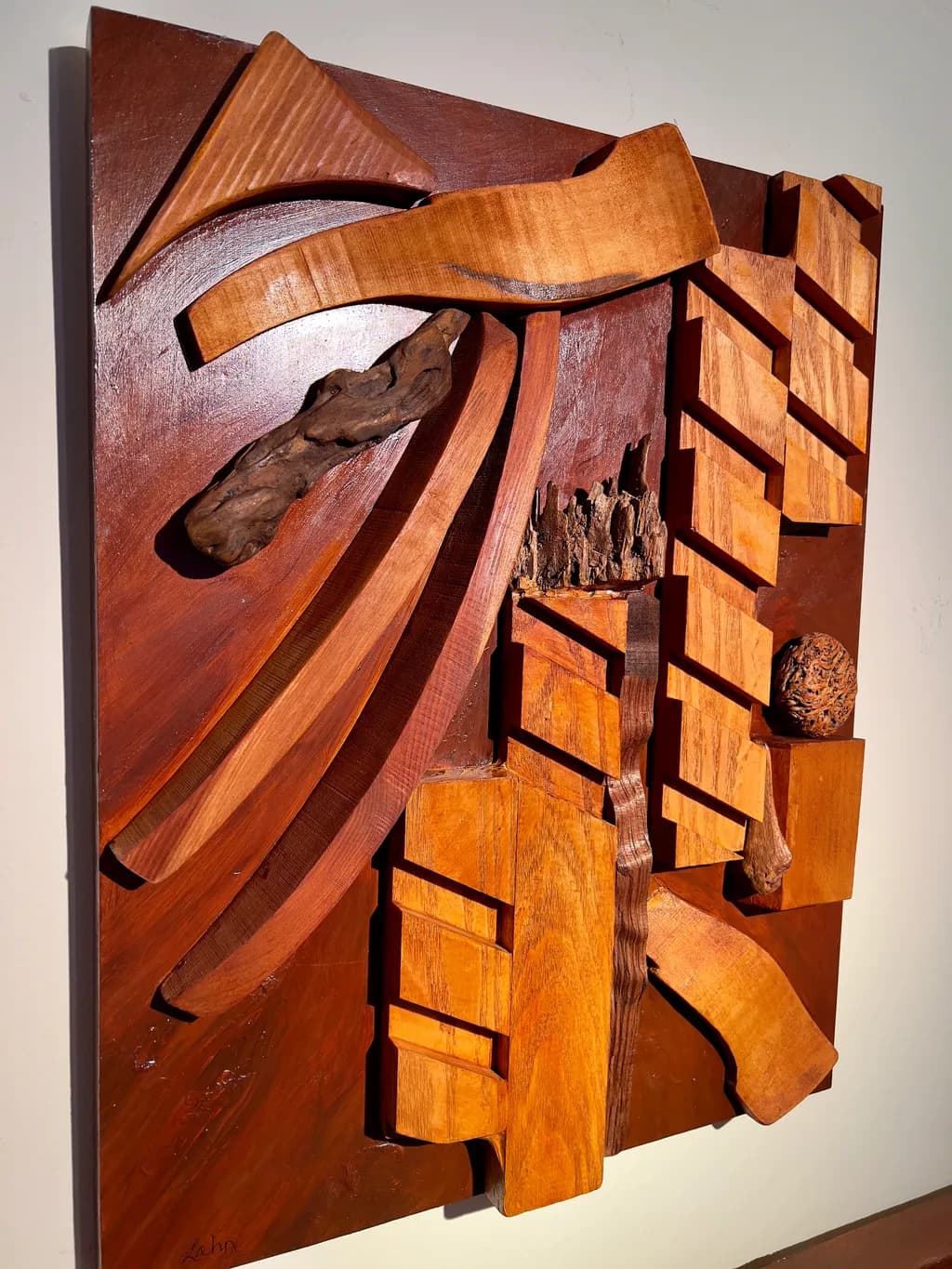 Geometric Timber Rhythm