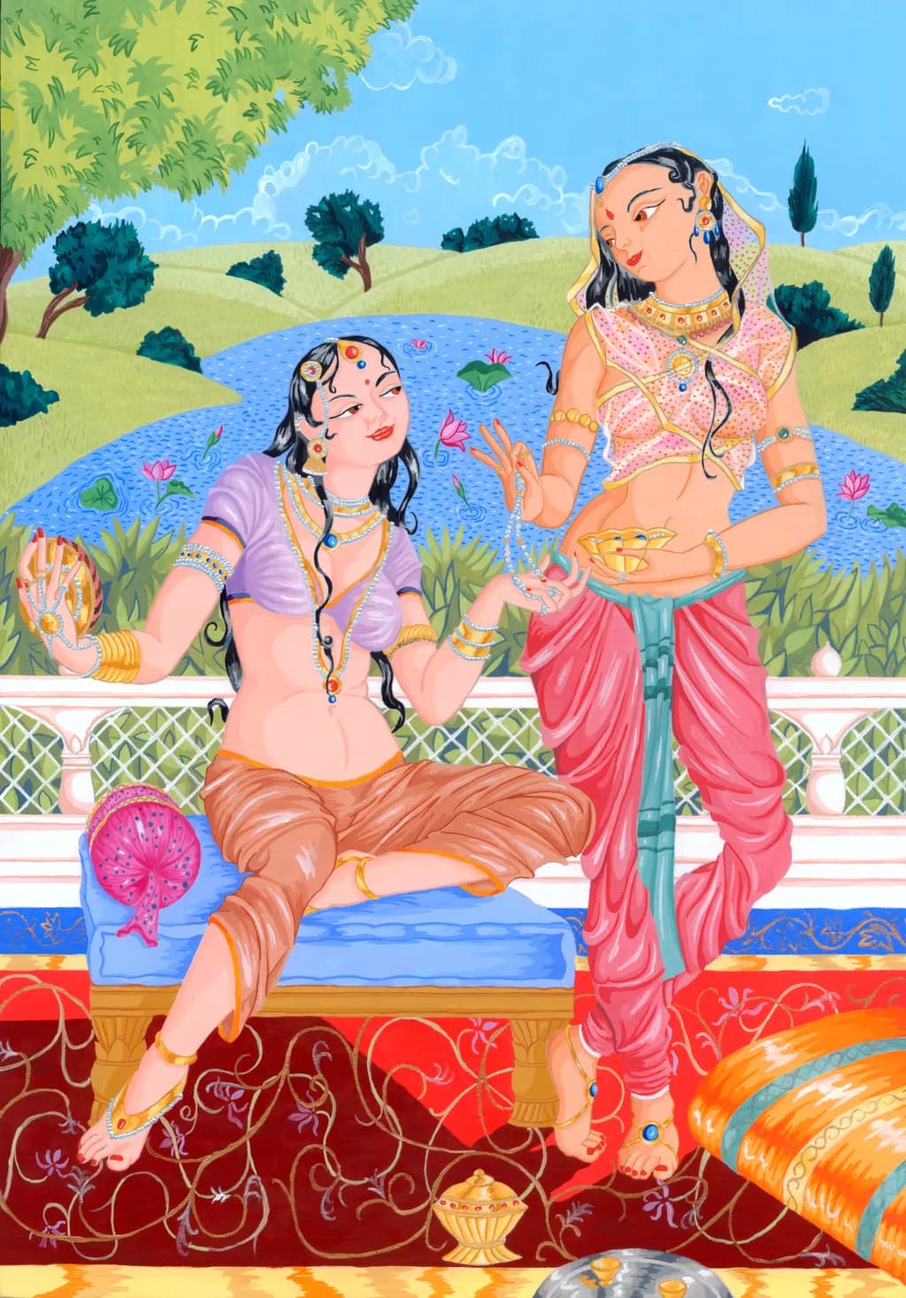 Lotus Garden Conversation