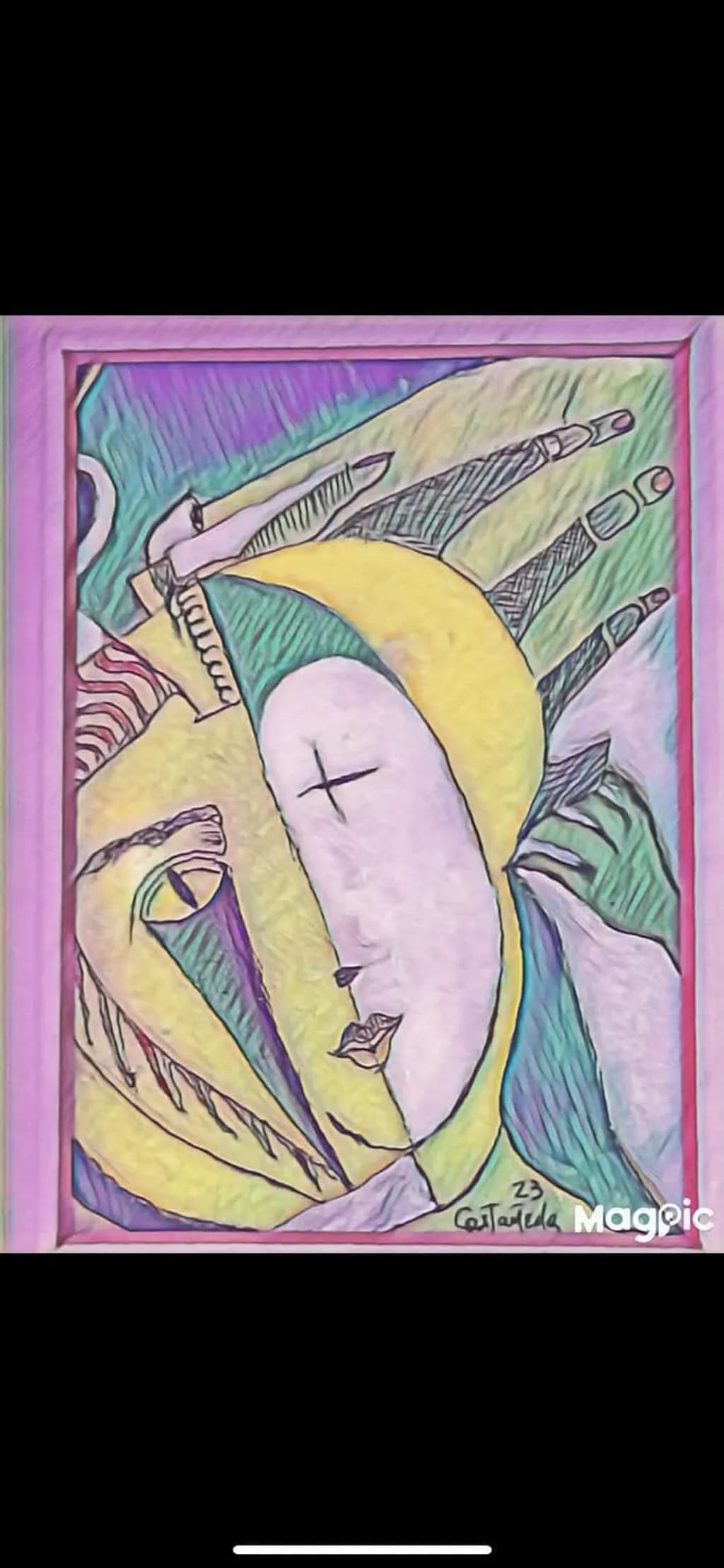 Abstract Face Composition