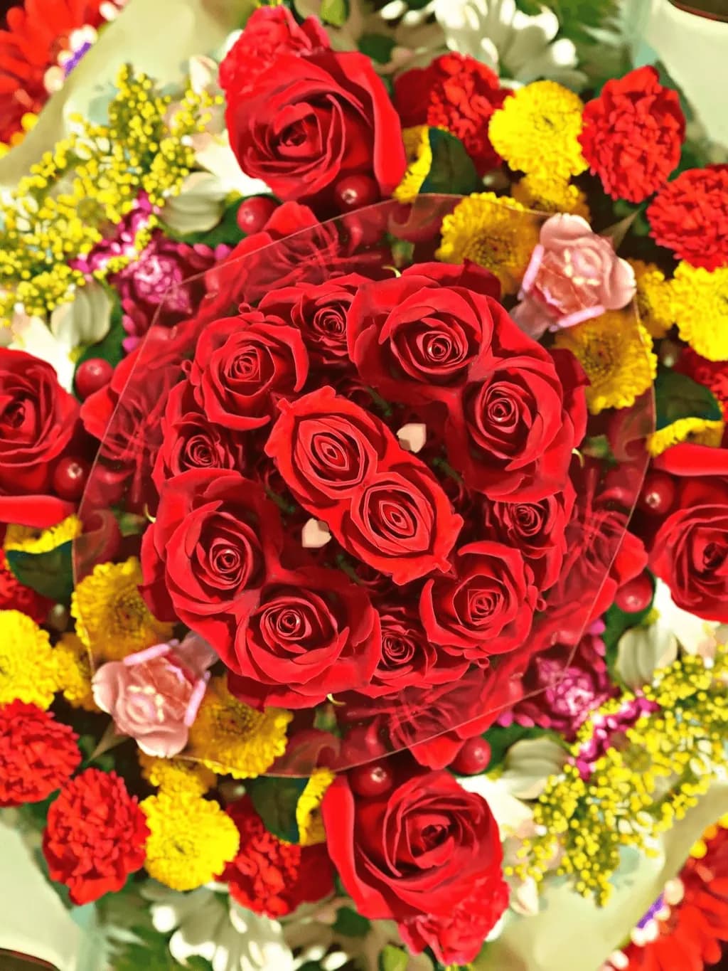 Rose Bouquet Kaleidoscope