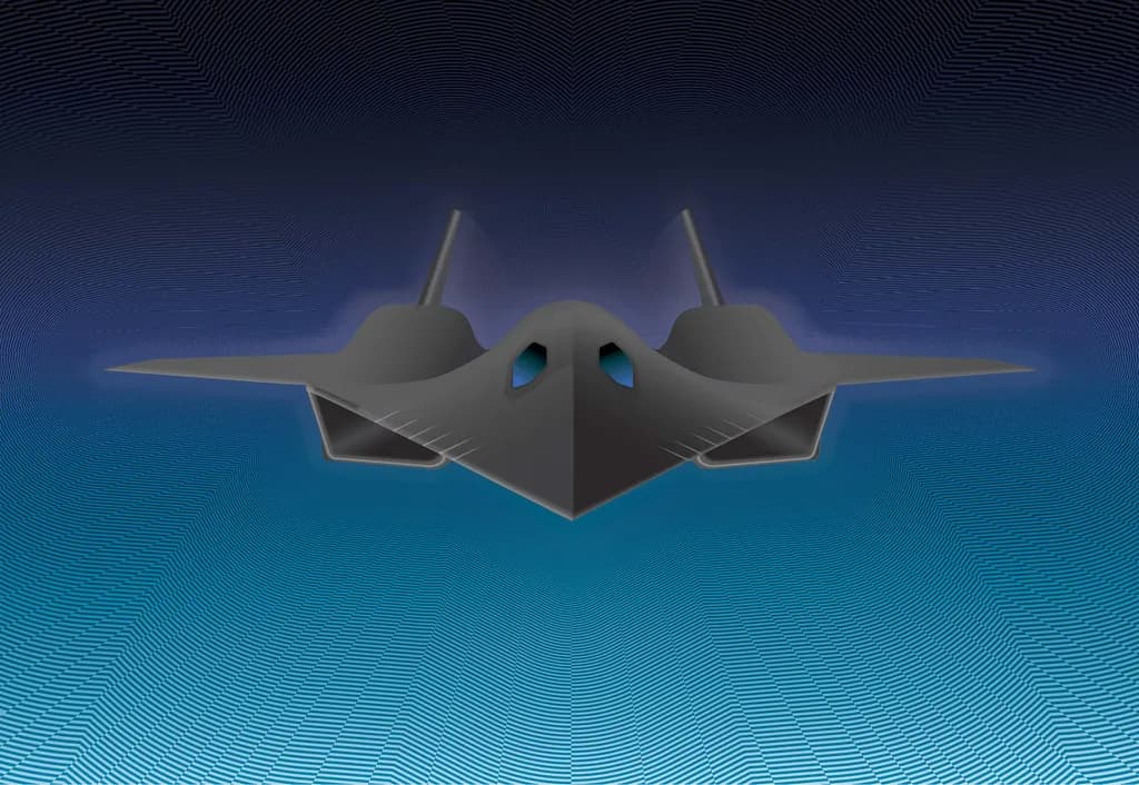 SR-72 Face-On