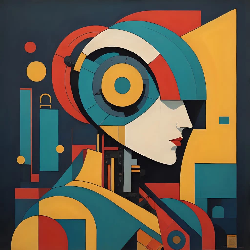 Abstract Warrior
