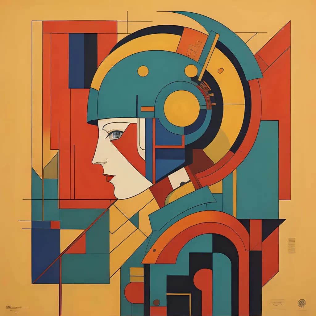 Abstract Warrior