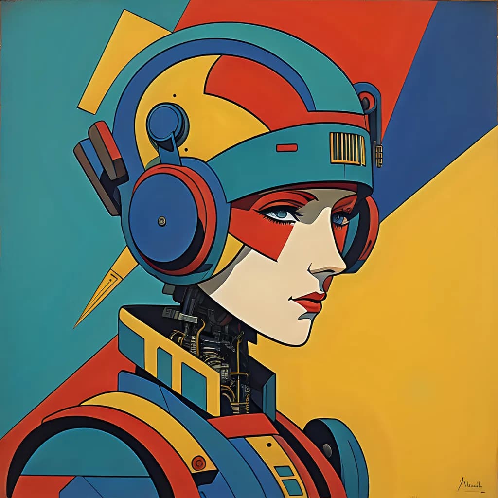 Abstract Warrior