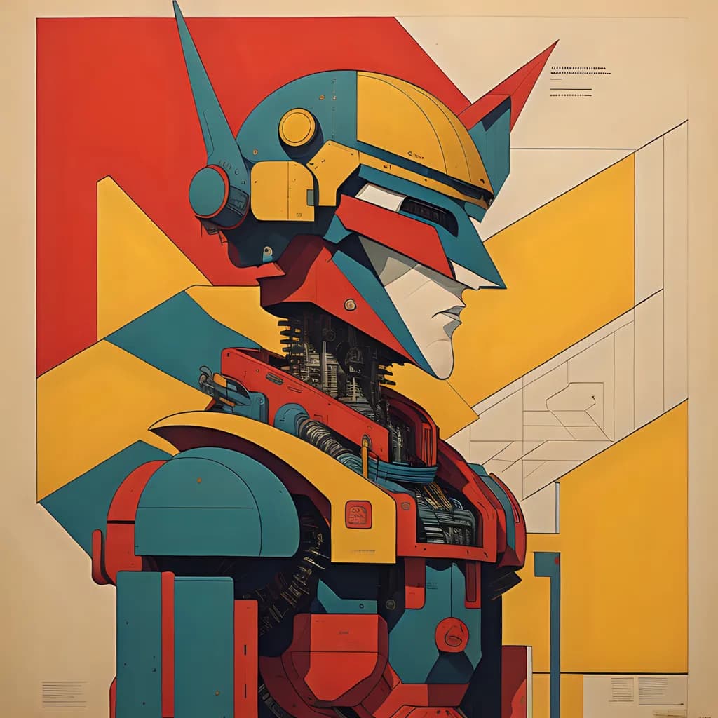 Abstract Warrior