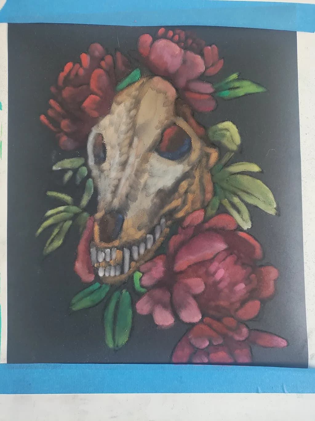 Floral Skull