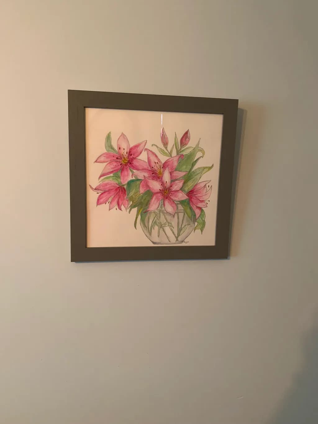 Pink Lilies Arrangement