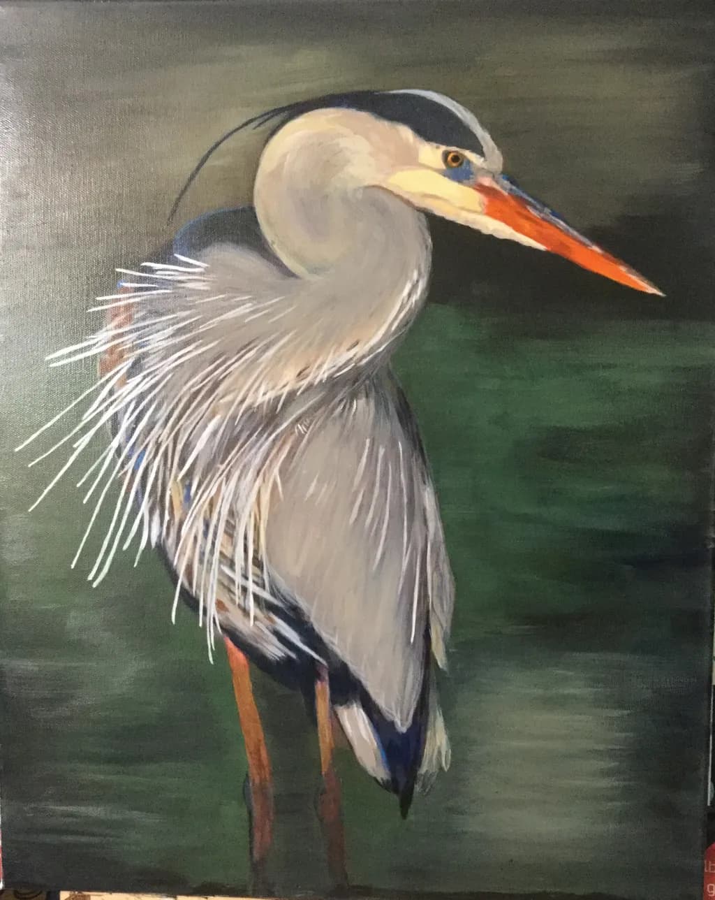 Regal Heron