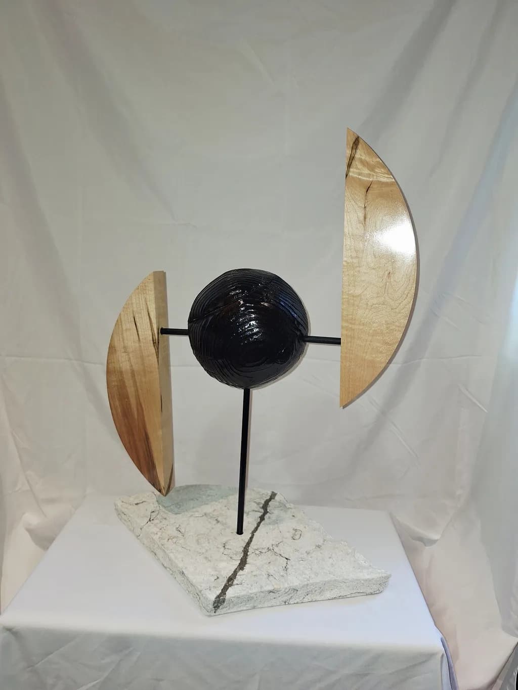 Balancing Wood Sphere
