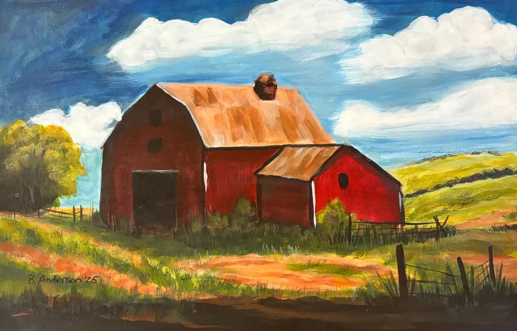 Rust Red Barn