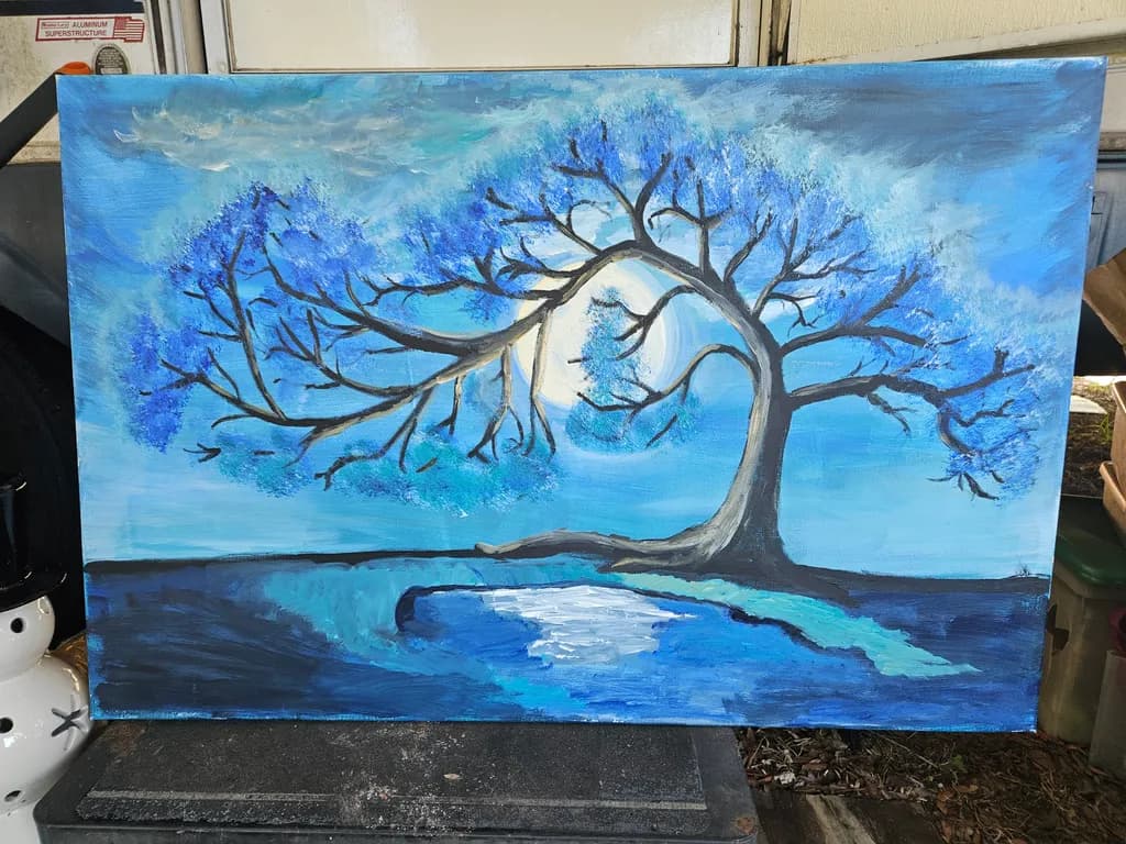 Moonlit Willow