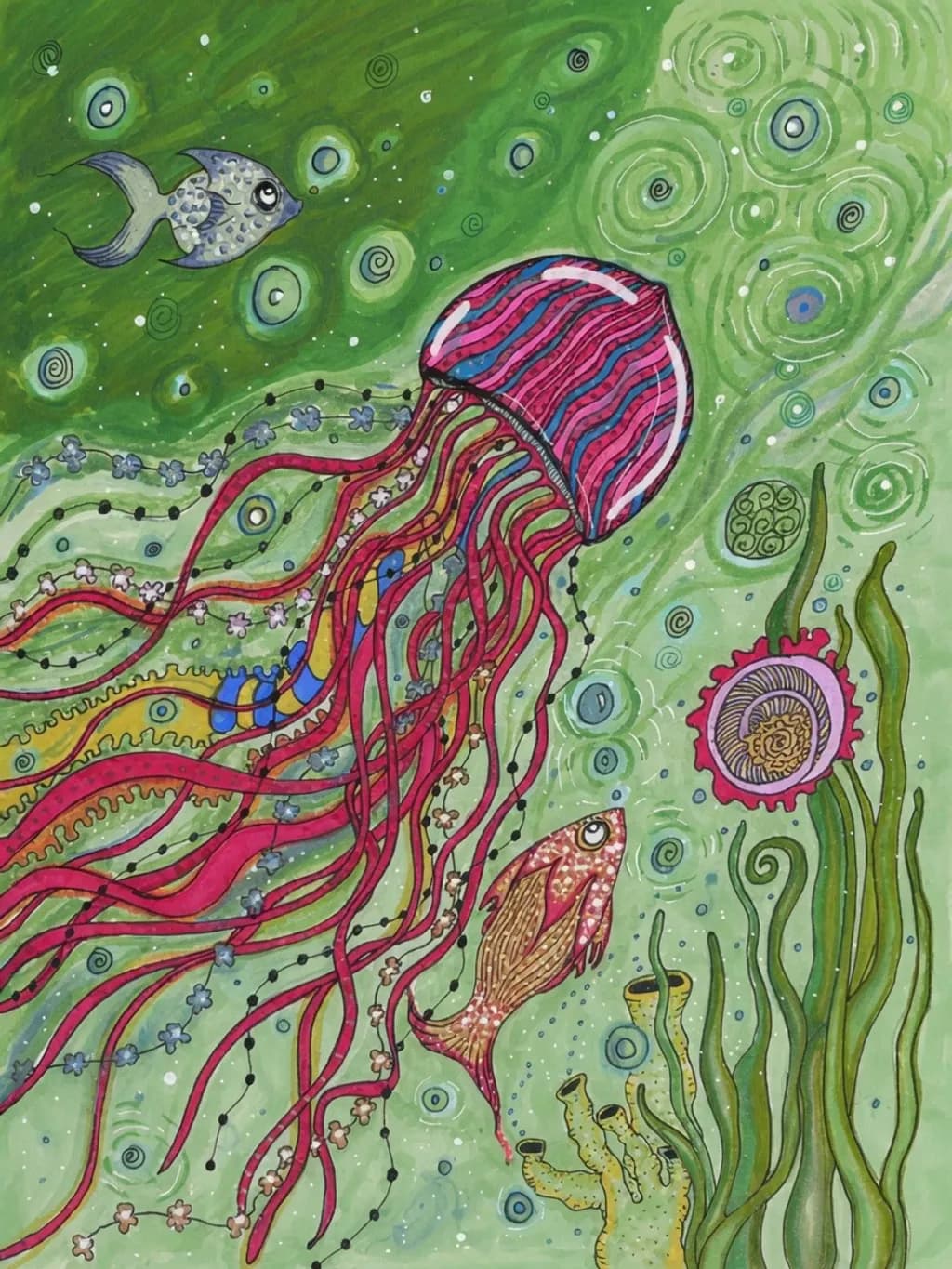 Jellyfish and Fish Dance