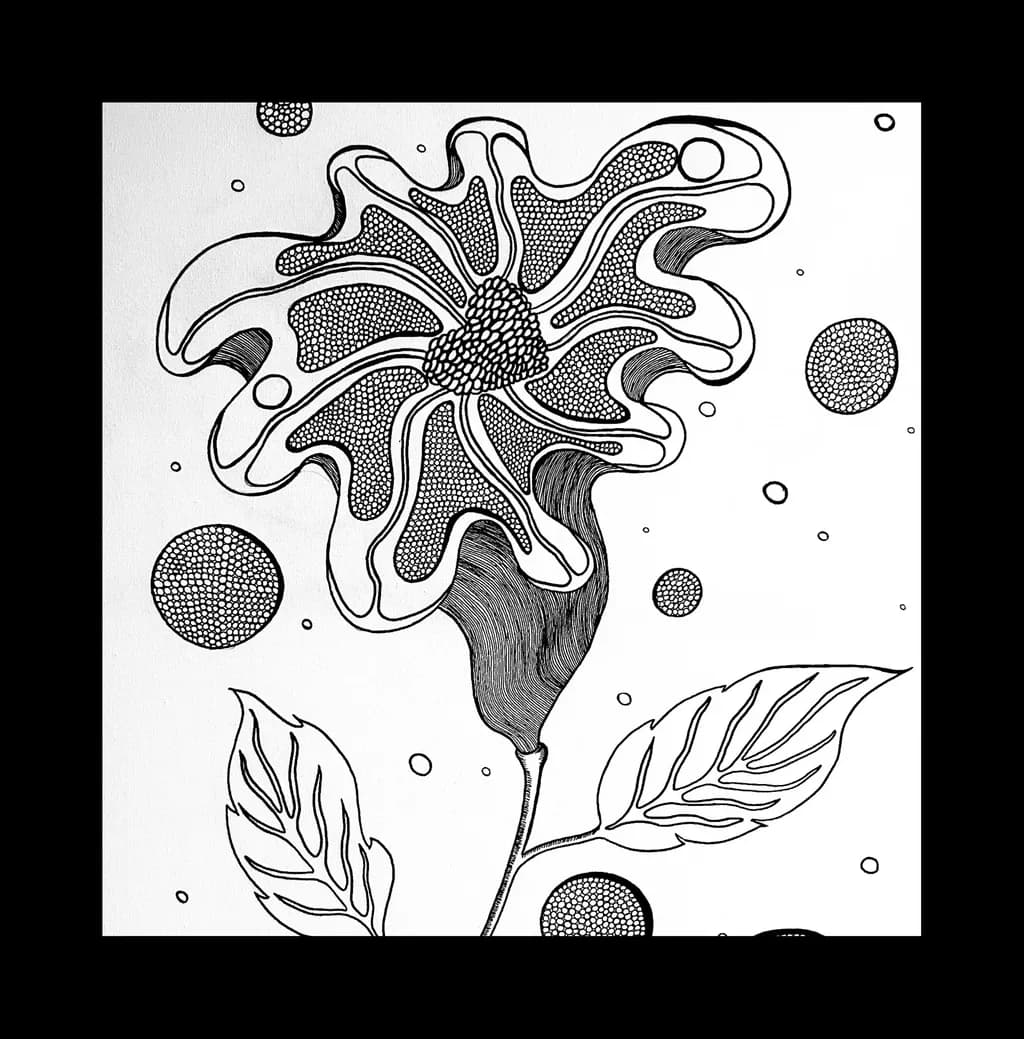 Abstract Flower C