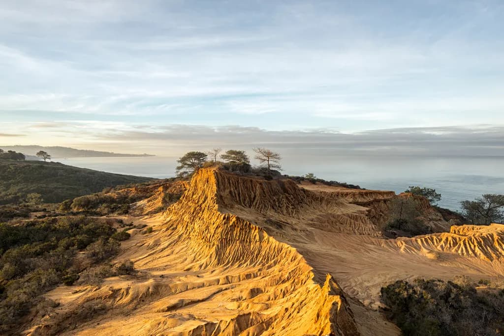 Coastal Cliffside at Sunrise - Broken Hill Overlook