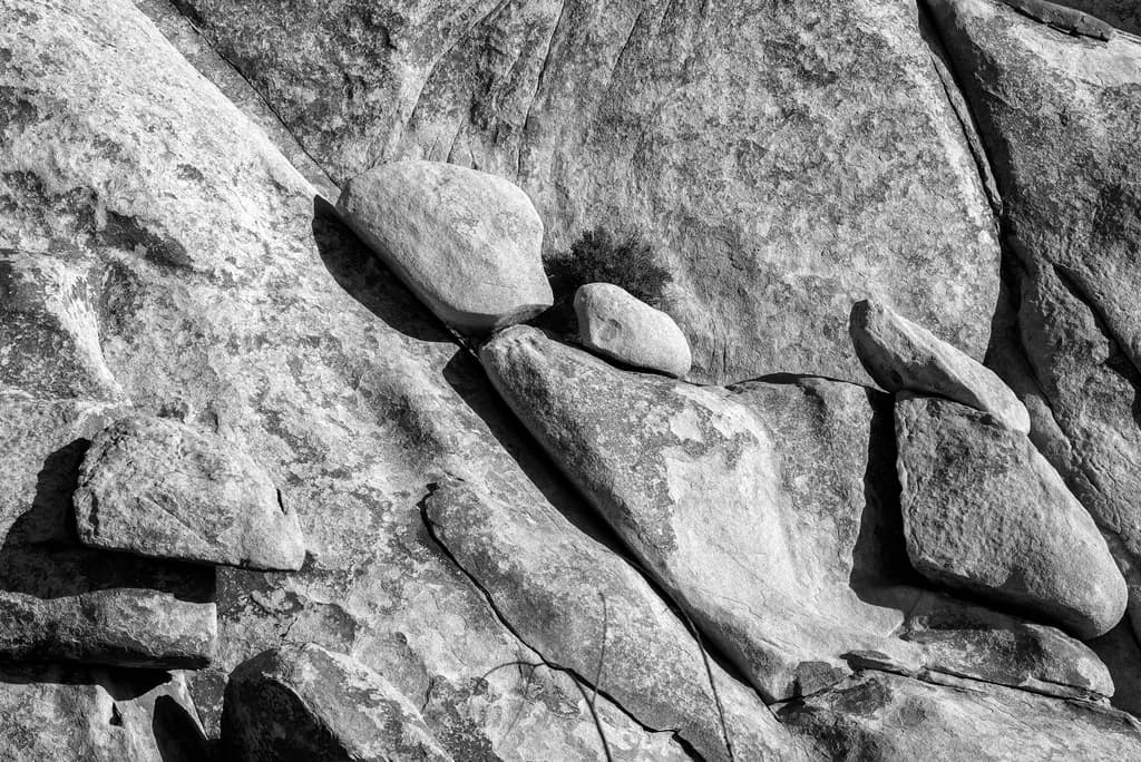Rocky Mountain Surface Detail - Joshua Tree National Park