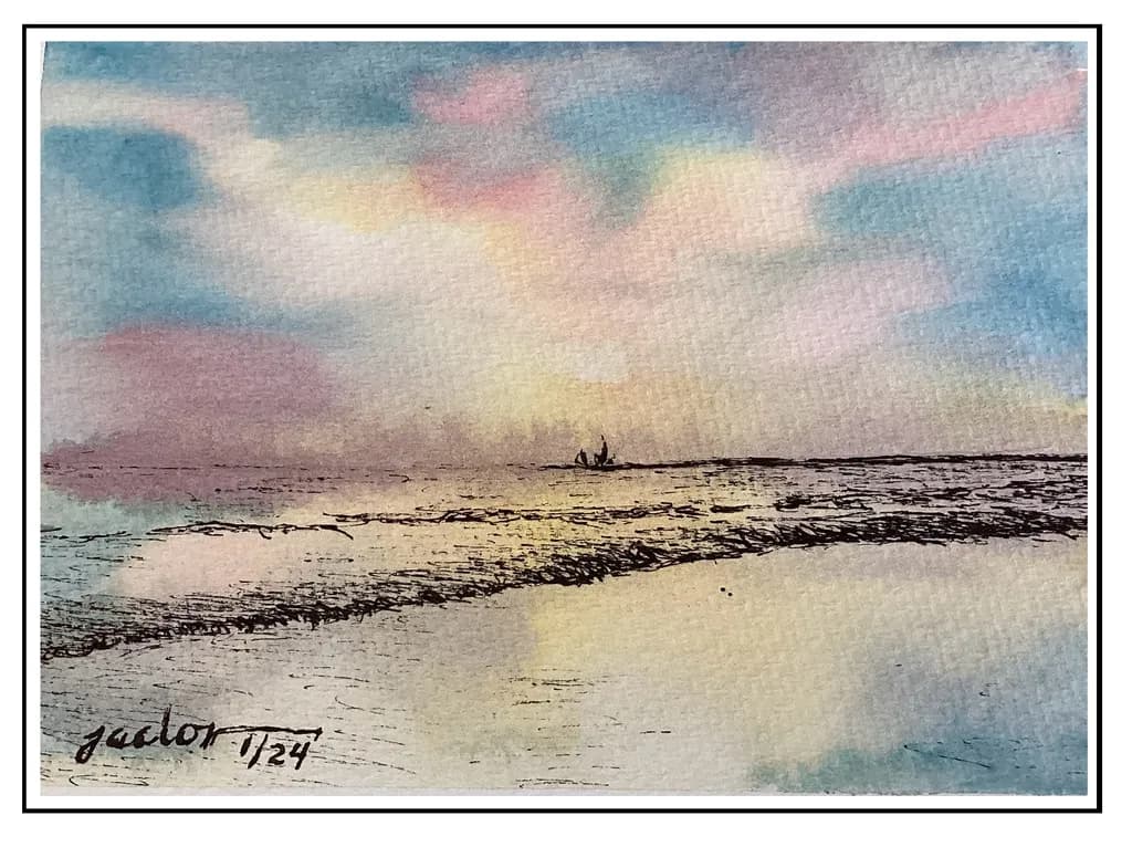 Seascape Reflection