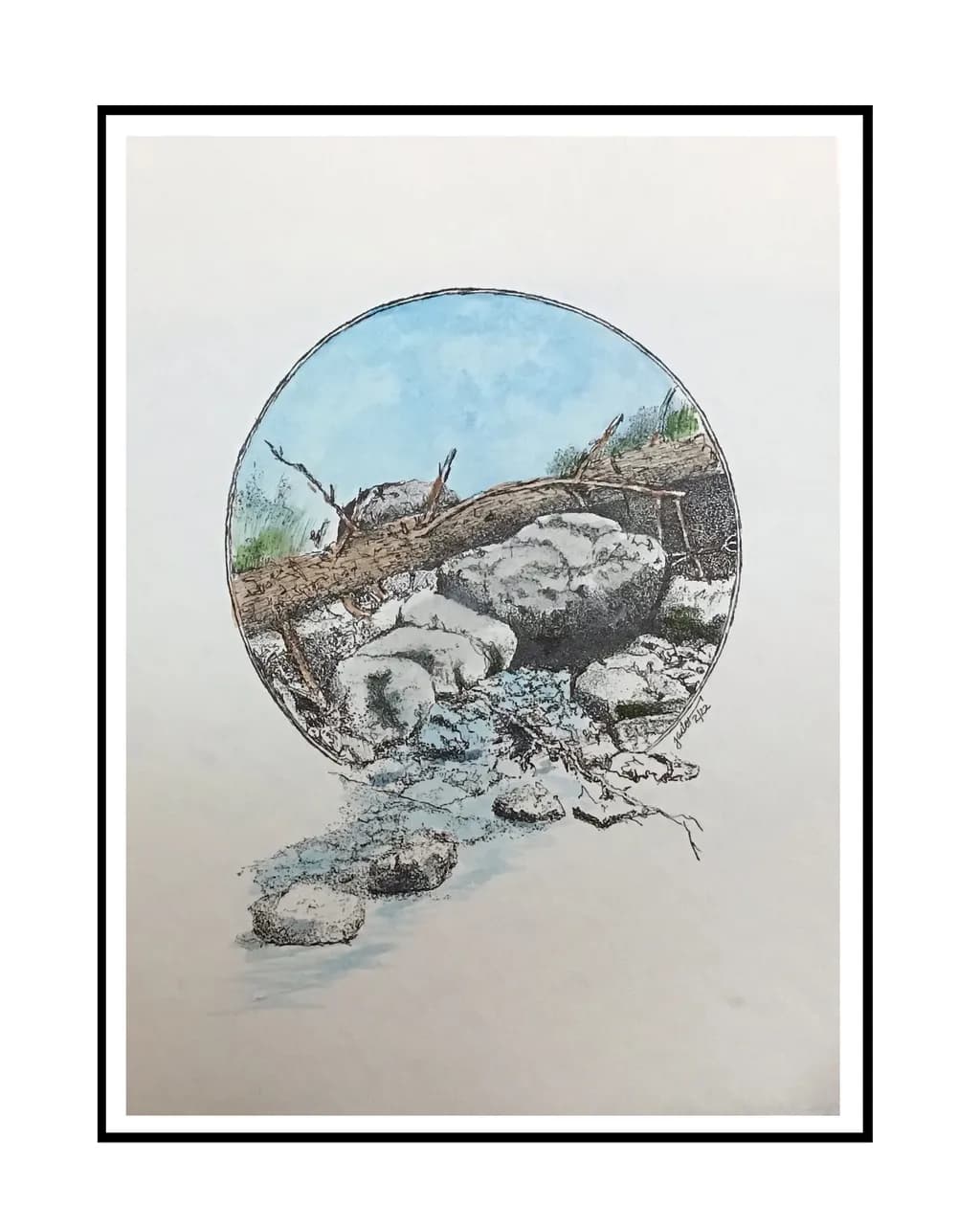 River Stream Rocks