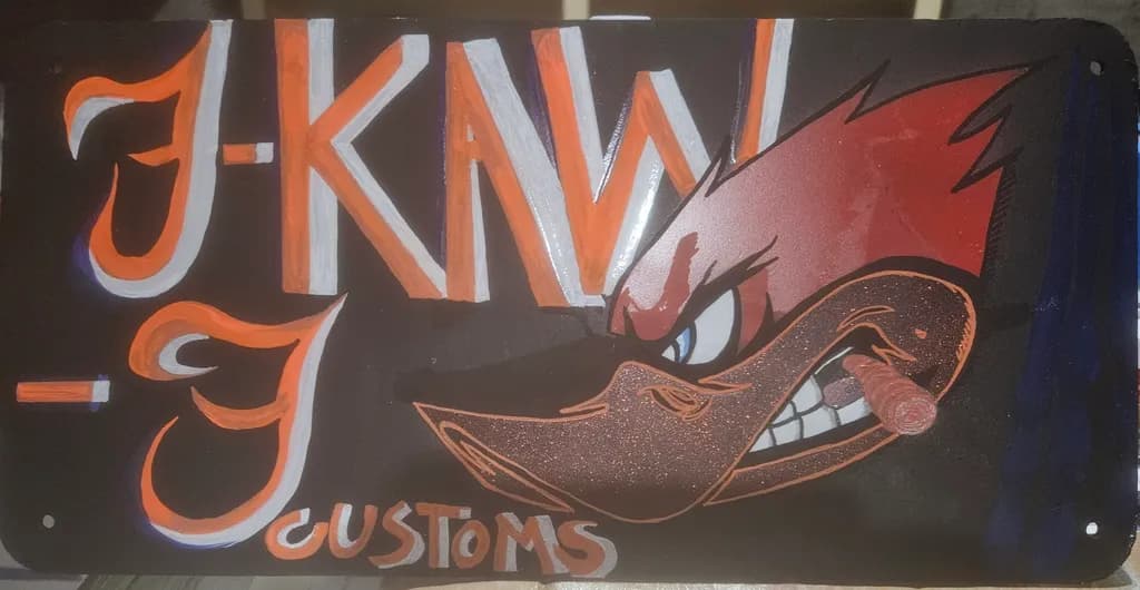 J-KAW Customs Emblem