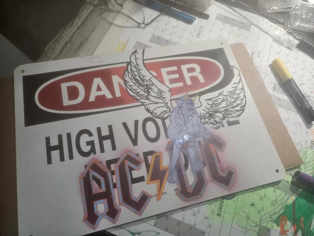 High Voltage AC/DC Rebel