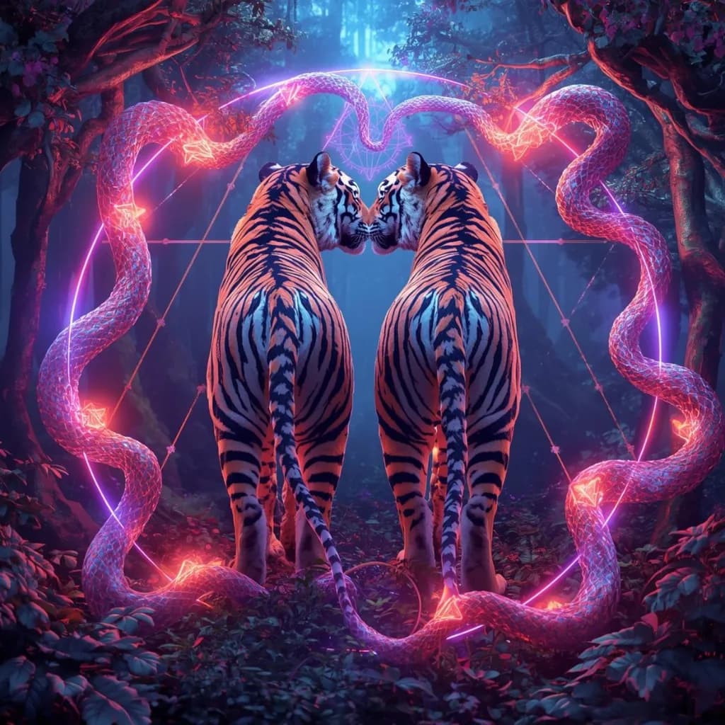 Neon Embrace