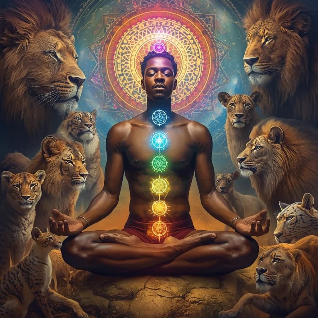 Chakra Lion Meditation